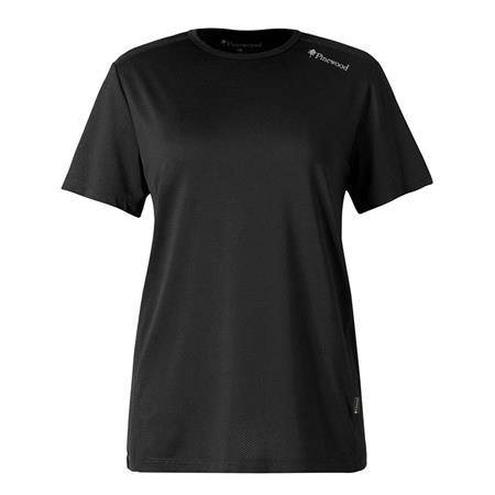 Tee Shirt Manches Courtes Femme Pinewood Function - Noir