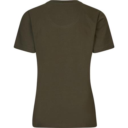 TEE-SHIRT MANCHES COURTES FEMME SEELAND SADIE - PINE GREEN