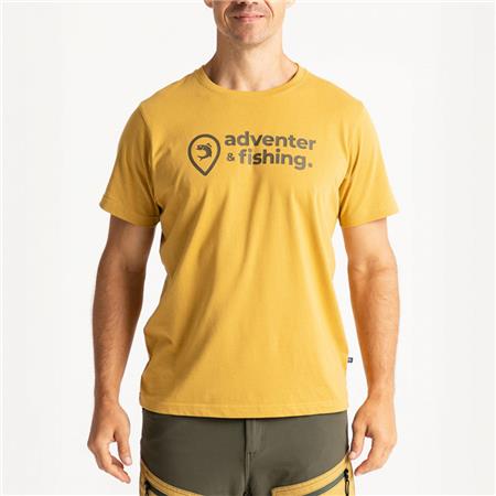 Tee Shirt Manches Courtes Homme Adventer & Fishing Zeglon - Sable
