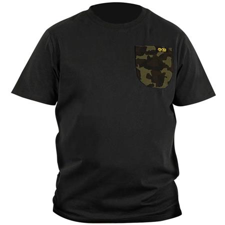 Tee Shirt Manches Courtes Homme Avid Carp Cargo T-Shirt - Noir