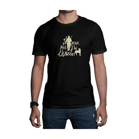 Tee Shirt Manches Courtes Homme Bartavel Nature T1170 - Noir