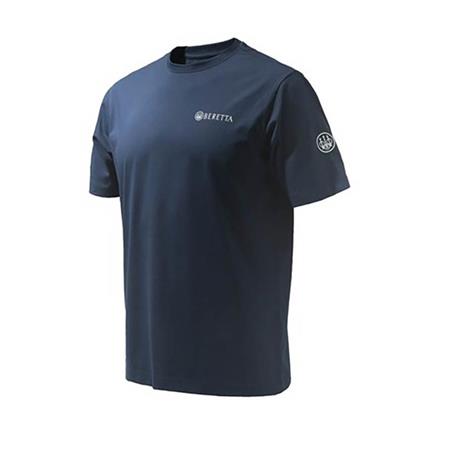 Tee Shirt Manches Courtes Homme Beretta Beretta Team Ss - Bleu