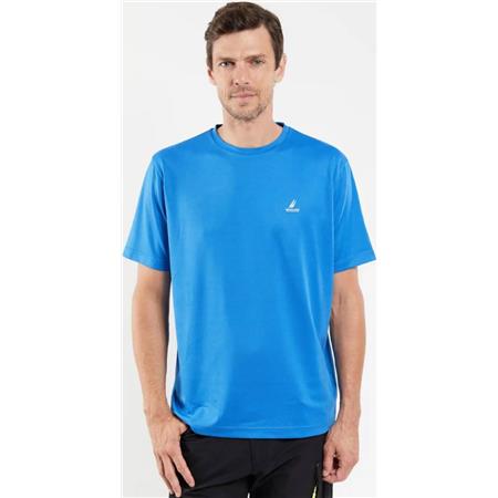 Tee Shirt Manches Courtes Homme Bermudes Valewood - Turquoise