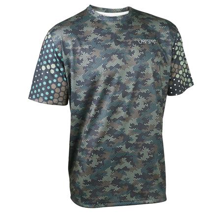 Tee Shirt Manches Courtes Homme Carp Spirit Camo T-Shirt - Camo
