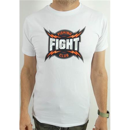 TEE SHIRT MANCHES COURTES HOMME FC FIGHT - BLANC