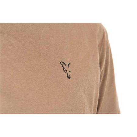 TEE SHIRT MANCHES COURTES HOMME FOX COLLECTION T - TAN