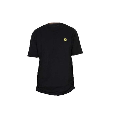 Tee Shirt Manches Courtes Homme Fox Matrix Black Mini Logo T-Shirt - Noir - L