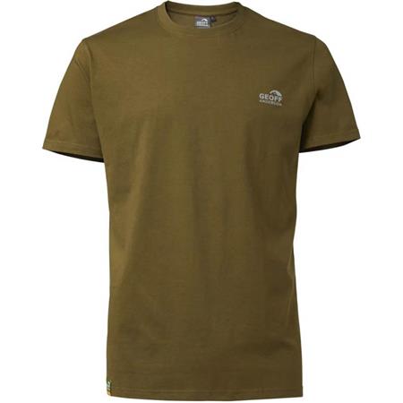 Tee Shirt Manches Courtes Homme Geoff Anderson Organic Tee - Olive
