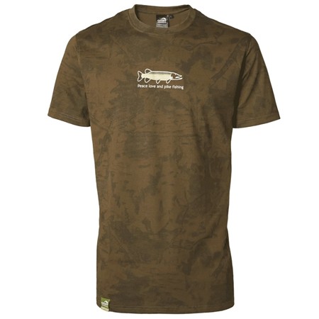 Tee Shirt Manches Courtes Homme Geoff Anderson Organic Peace Pike - Leaf