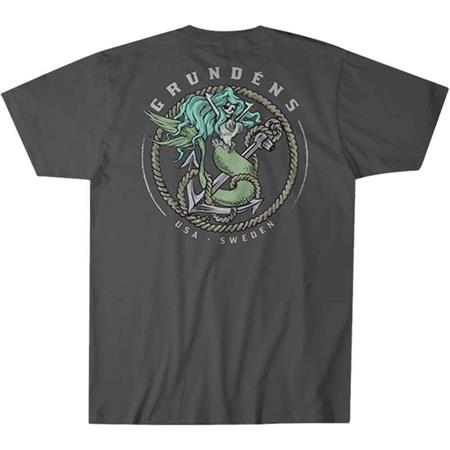 Tee Shirt Manches Courtes Homme Grundéns Mermaid - Gris