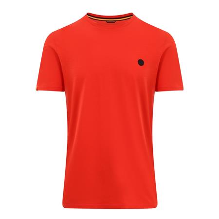 Tee Shirt Manches Courtes Homme Guru Semi Logo Tee - Rouge
