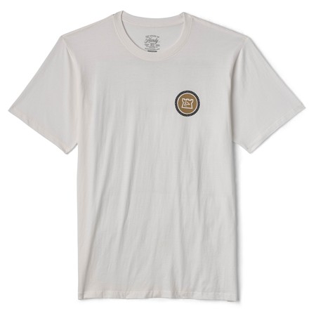 Tee Shirt Manches Courtes Homme Hardy Checkers Graphic Tee - Ivoire