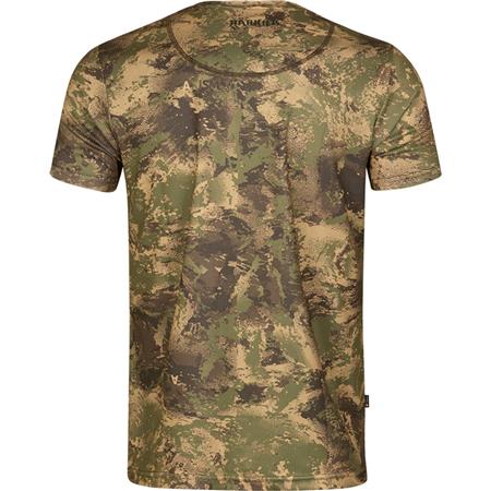 TEE SHIRT MANCHES COURTES HOMME HARKILA DEER STALKER CAMO S/S - AXIS MSP FOREST