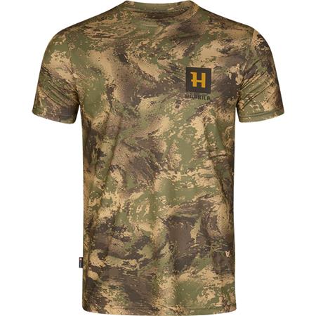 Tee Shirt Manches Courtes Homme Harkila Deer Stalker Camo S/S - Axis Msp Forest