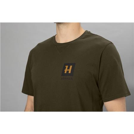 TEE SHIRT MANCHES COURTES HOMME HARKILA GORM S/S - WILLOW GREEN