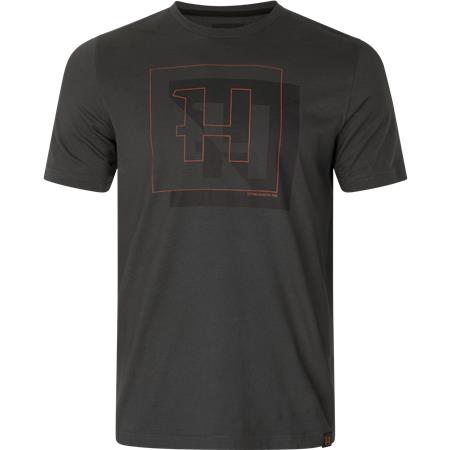 Tee Shirt Manches Courtes Homme Harkila H-Logo S/S - Phantom