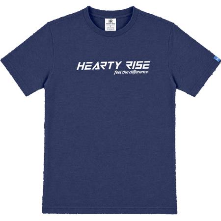 Tee Shirt Manches Courtes Homme Hearty Rise - Blue