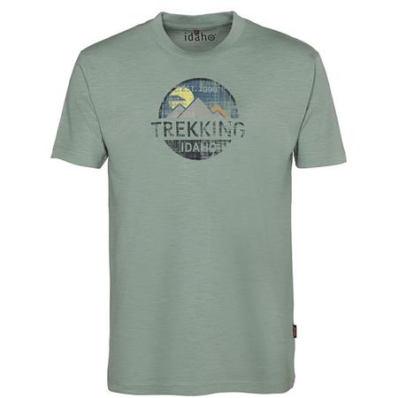 Tee Shirt Manches Courtes Homme Idaho Fresh - Vert