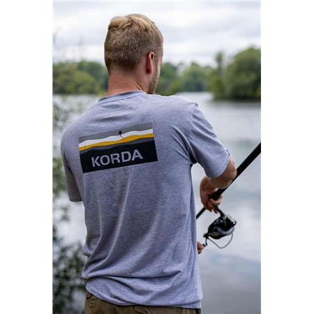 TEE SHIRT MANCHES COURTES HOMME KORDA LAKEBED - GRIS