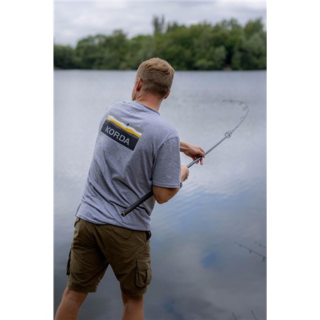 TEE SHIRT MANCHES COURTES HOMME KORDA LAKEBED - GRIS
