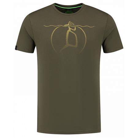 Tee Shirt Manches Courtes Homme Korda Le Submerged Tee - Olive