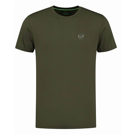 Tee Shirt Manches Courtes Homme Korda One Liner Tee - Olive