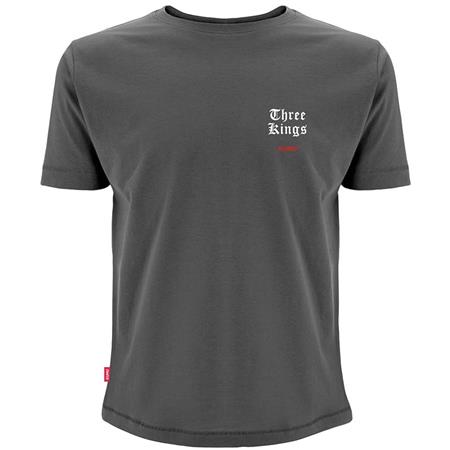TEE SHIRT MANCHES COURTES HOMME KUMU 3 KINGS T-SHIRT - GRIS