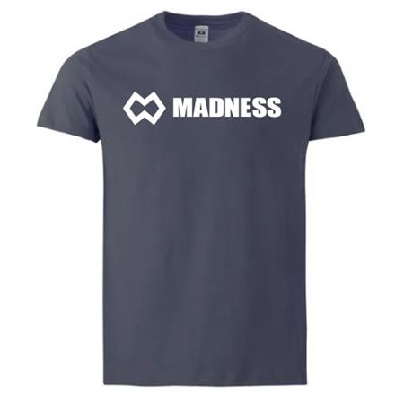 Tee Shirt Manches Courtes Homme Madness - Bleu