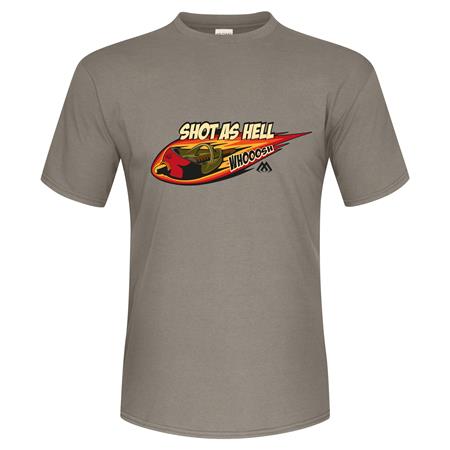 Tee Shirt Manches Courtes Homme Mikado Shot - Gris