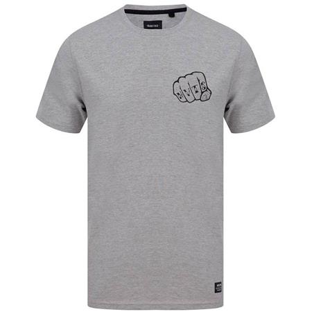 TEE SHIRT MANCHES COURTES HOMME NAVITAS KNUCKLES T-SHIRT - GRIS