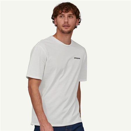 TEE-SHIRT MANCHES COURTES HOMME PATAGONIA HOME WATER TROUT ORGANIC T-SHIRT - WHITE