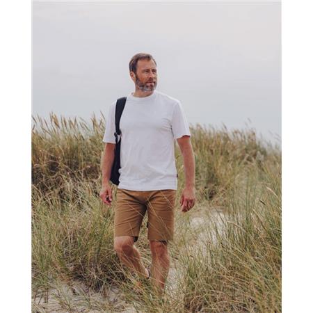 TEE SHIRT MANCHES COURTES HOMME PINEWOOD 3-PACK - BLANC/PINE/ORANGE