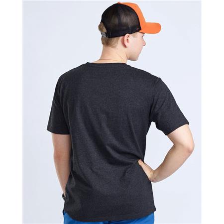 TEE SHIRT MANCHES COURTES HOMME PINEWOOD FINNVEDEN RECYCLED OUTDOOR - ANTHRACITE/SUNSET - PAR 3