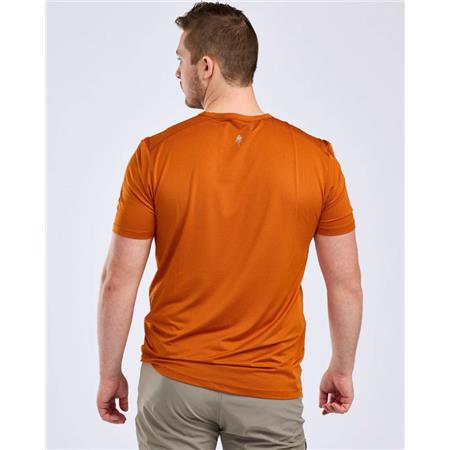 TEE SHIRT MANCHES COURTES HOMME PINEWOOD FUNCTION - BURNED ORANGE