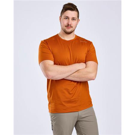 TEE SHIRT MANCHES COURTES HOMME PINEWOOD FUNCTION - BURNED ORANGE