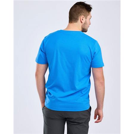 TEE SHIRT MANCHES COURTES HOMME PINEWOOD OUTDOOR LIFE - GALAXY BLUE