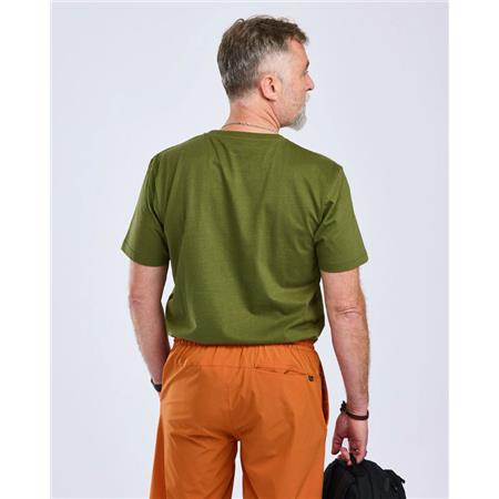 TEE SHIRT MANCHES COURTES HOMME PINEWOOD OUTDOOR LIFE - PINE GREEN