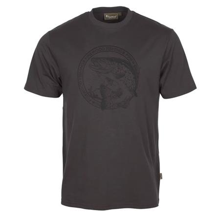 Tee Shirt Manches Courtes Homme Pinewood Salmon - Anthracite