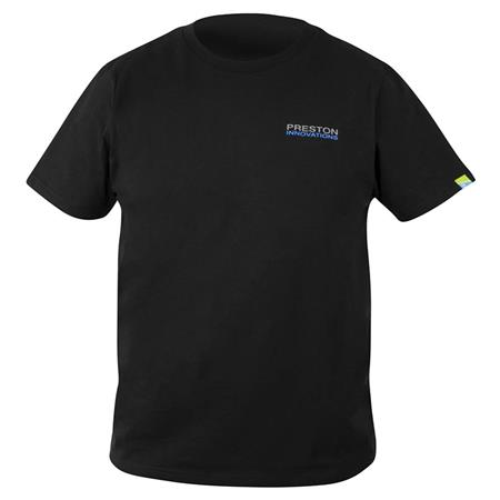Tee Shirt Manches Courtes Homme Preston Innovations Black T-Shirt - Noir