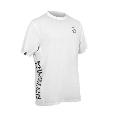 TEE SHIRT MANCHES COURTES HOMME PRESTON INNOVATIONS CORE COLLECTION T-SHIRT - BLANC