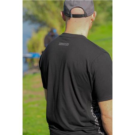 TEE SHIRT MANCHES COURTES HOMME PRESTON INNOVATIONS CORE COLLECTION T-SHIRT - NOIR