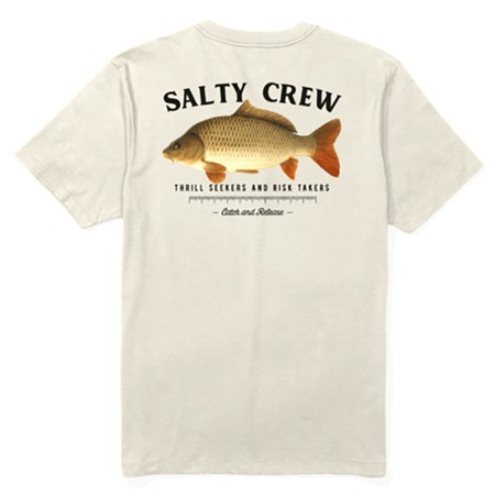 Tee Shirt Manches Courtes Homme Salty Crew Carp Ss Tee - Moonbeam
