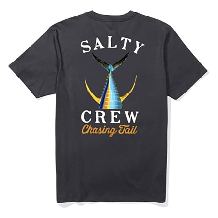 Tee Shirt Manches Courtes Homme Salty Crew Tailed S/S Tee - Black