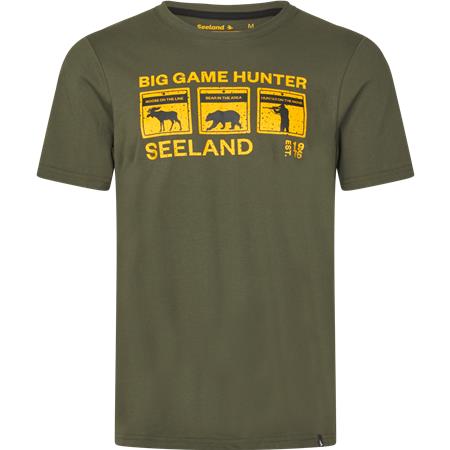 Tee Shirt Manches Courtes Homme Seeland Caution - Grape Leaf