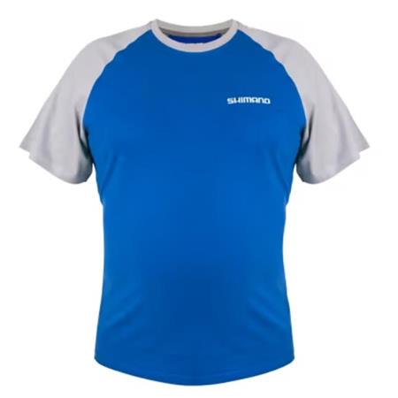 Tee Shirt Manches Courtes Homme Shimano Wear Short Sleeve T-Shirt - Bleu