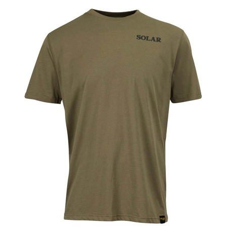 Tee Shirt Manches Courtes Homme Solar Casuals T-Shirt - Olive