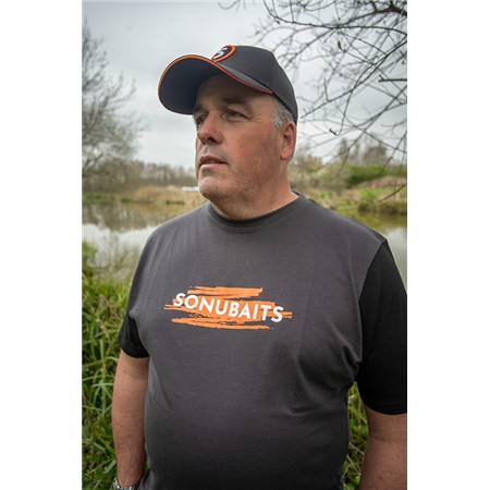 TEE SHIRT MANCHES COURTES HOMME SONUBAITS - GRIS