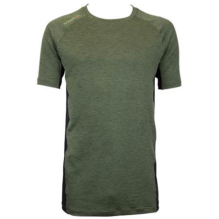 Toutes Tailles Trakker NOUVEAU Pêche à La Carpe logo vert imprimé Tee T Shirt VENTE 