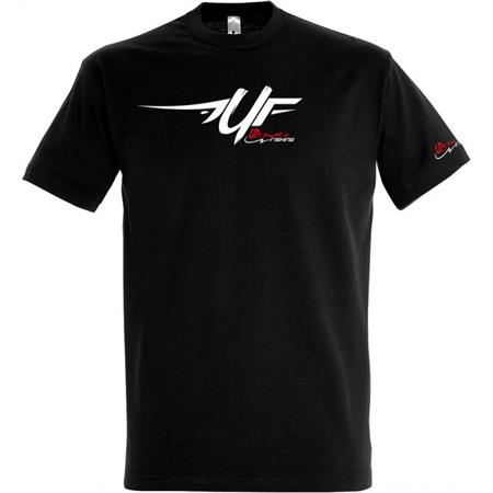 Tee Shirt Manches Courtes Homme Ultimate Fishing Evo 2 - Noir