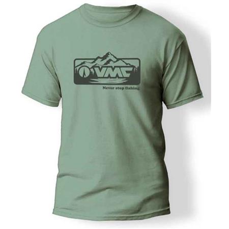 Tee Shirt Manches Courtes Homme Vmc Mountain - Vert